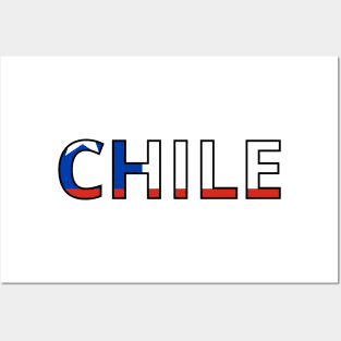 Drapeau  Chile Posters and Art